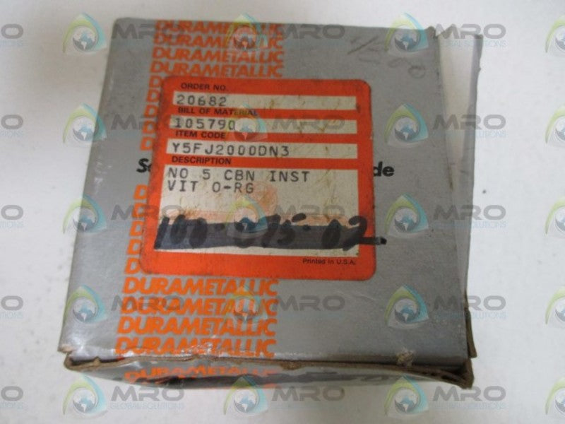 DURAMETALLIC Y5FJ2000DN3 VIT O-RING  NSMP