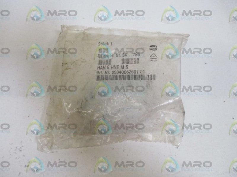 HARTING  09340062601 CONNECTOR * NEW IN A FACTORY BAG *