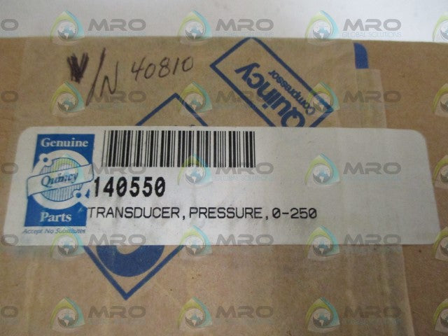 GENUINE PARTS 140550 PRESSURE TRANSDUCER * FACTORY SEALED *