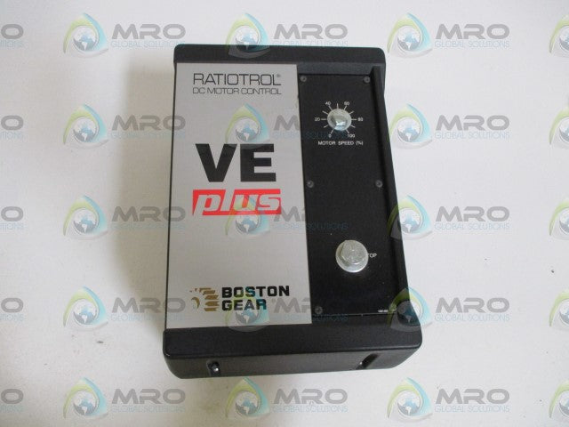 BOSTON GEAR VES 3 US RATIOTROL DC MOTOR CONTROL *NEW NO BOX*