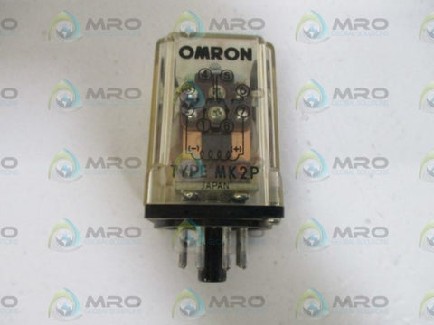LOT OF 4 OMRON MK2P RELAY  *USED*
