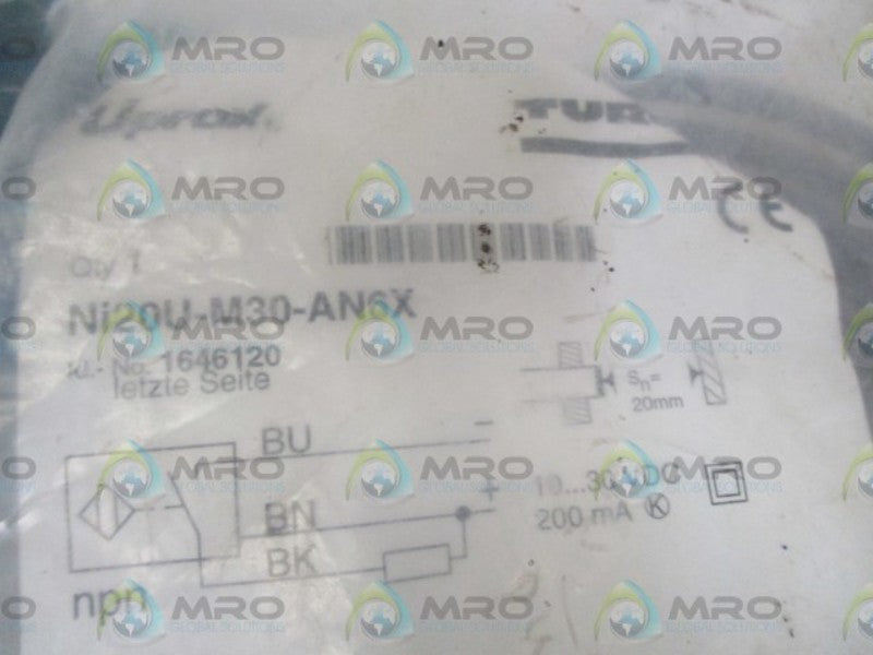TURCK NI20U-M30-AN6X PROXIMITY SENSOR * NEW IN A BAG *
