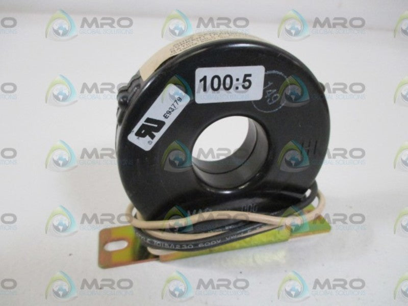 OHIO SEMITRONICS 10424 CURRENT TRANSFORMER RAITO:100:5A * NEW NO BOX *