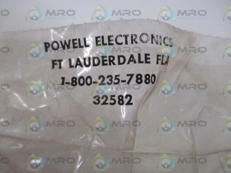 POWELL ELECTRONICS 32582 CONNECTOR * NEW IN A FACTORY BAG *