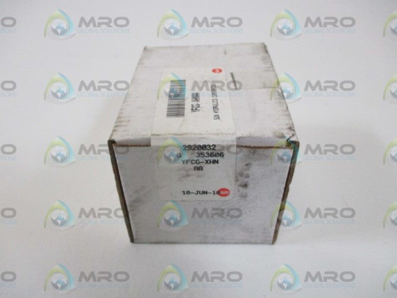 SUN HYDARULIC YFCG-XHN-AA PRESSURE COMPENSATOR * FACTRORY SEALED *