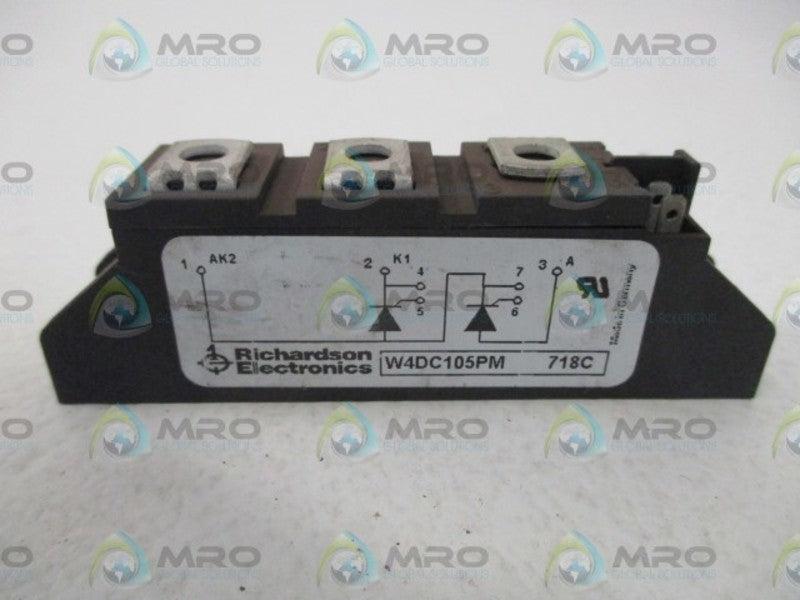 RICHARDSON ELECTRONICS W4DC105PM RECTIFIER DIODE MOUDLE *NEW NO BOX*