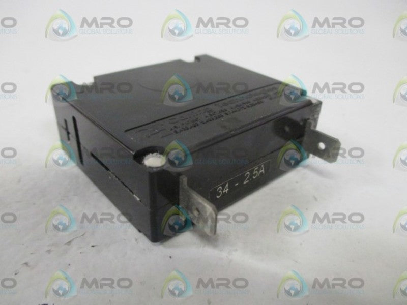 LOT OF 2 CARLING TECH. BA1-B0-34-425-121-D CIRCUIT BREAKER *NEW NO BOX*