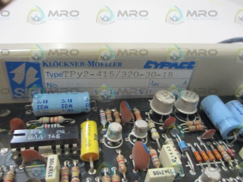 KLOCKNER MOELLER TPY2-415/320-30-1B DC DRIVE * USED *