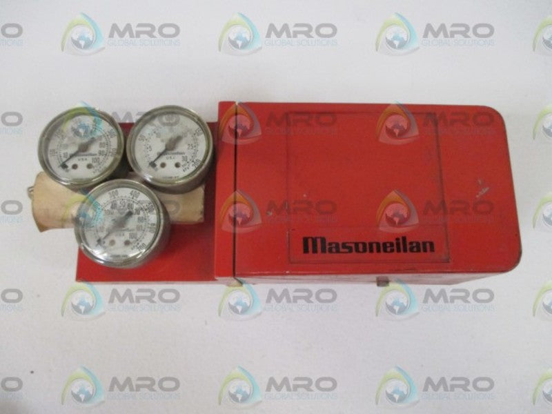 MASONEILAN 4612 PNEUMATIC POSITIONER * USED *