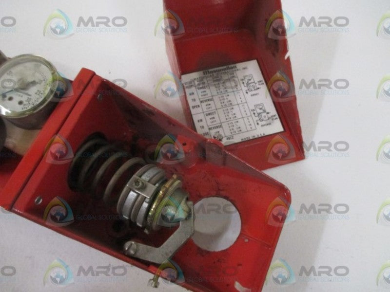 MASONEILAN 4612 PNEUMATIC POSITIONER * USED *