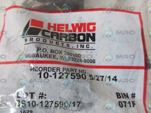 HELWIG CARBON 10-127590 CARBON BRUSH (PKG OF 4) * NEW IN A FACTORY BAG *