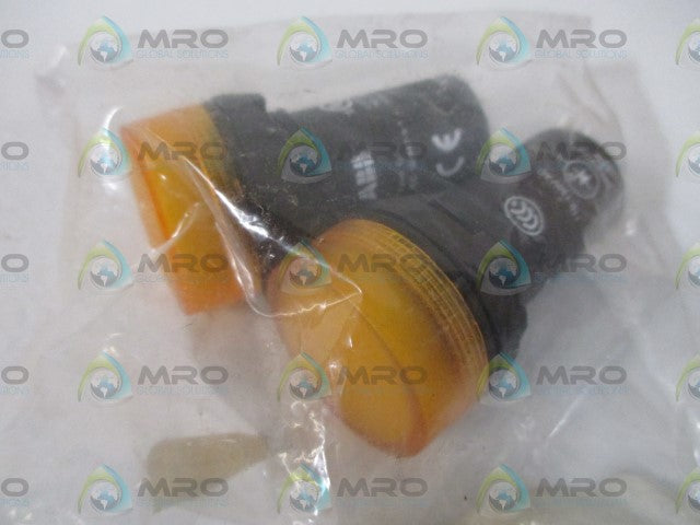 LOT OF 2 ABB CL-513Y CPL WITH INT LED YEL 100-130AC *NEW IN A FACTORY BAG*