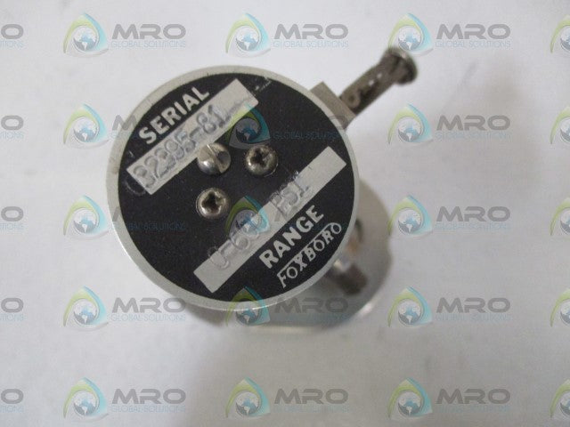 FOXBORO 32395-81 0-600PSI *NEW NO BOX*