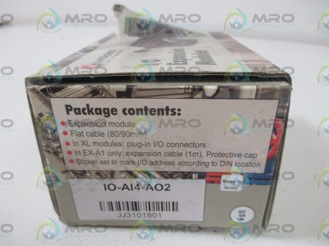 UNITRONIC IO-AI4-AO2 I/O EXPANSION MODULE * NEW IN A BOX *