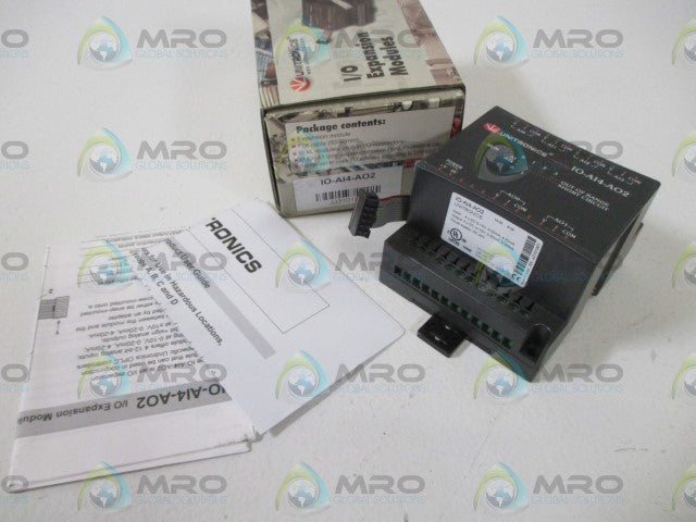 UNITRONIC IO-AI4-AO2 I/O EXPANSION MODULE * NEW IN A BOX *