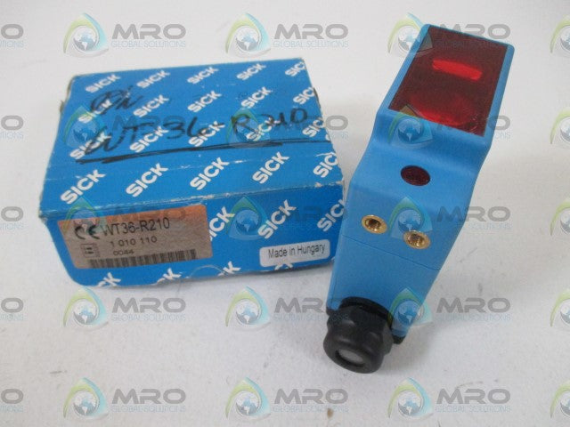 SICK WT36-R210 PHOTOELECTRIC SWITCH *NEW IN BOX*