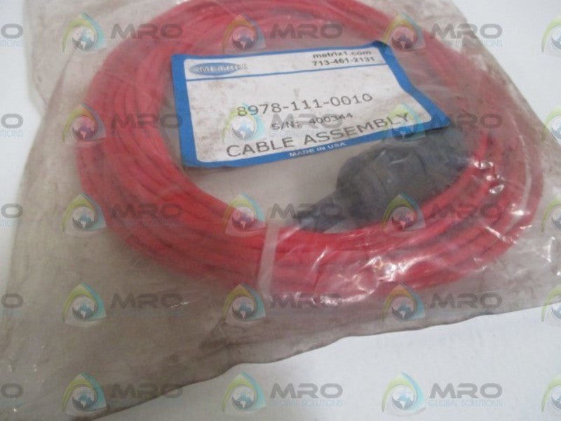 METRIX 8978-111-0010 CABLE ASSEMBLY * NEW IN A BAG *