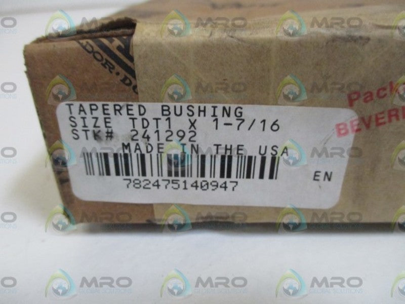 DODGE 241292 TDT1  X 1-7/16  * FACTORY SEALED *