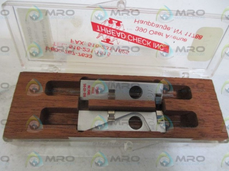 THREAD CHECK INC. Q001-078 THREAD GAGE .70MM * ORIGINAL PACKAGE *