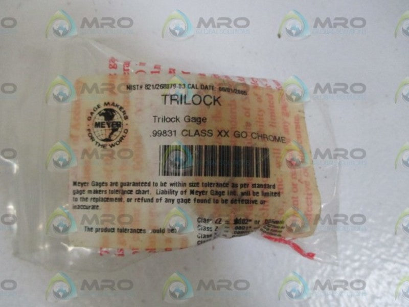 TRILOCK .99831 TRILOCK GAGE * NEW IN A FACTORY BAG *