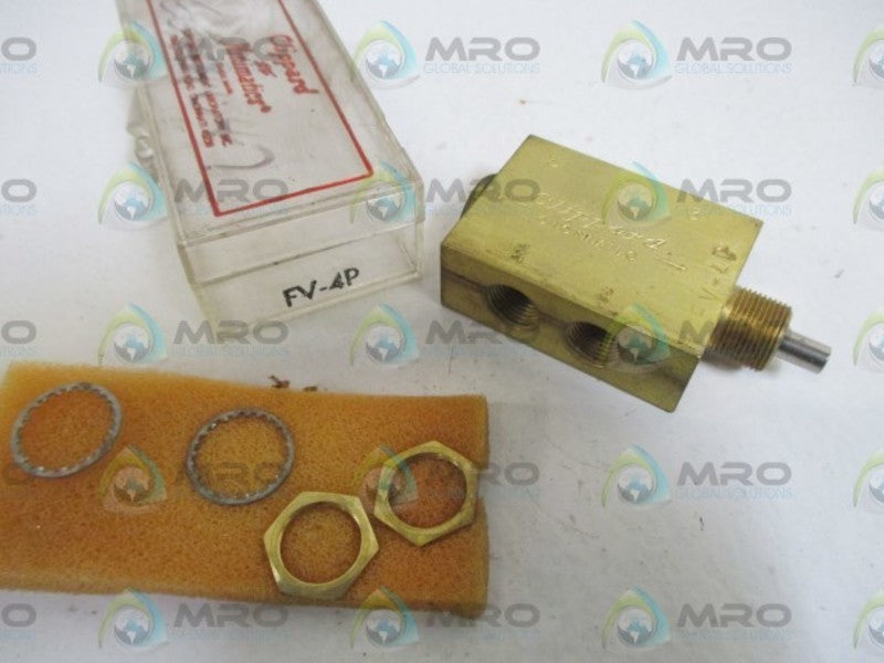 CLIPPARD FV-4P VALVE * ORIGINAL PACKAGE *