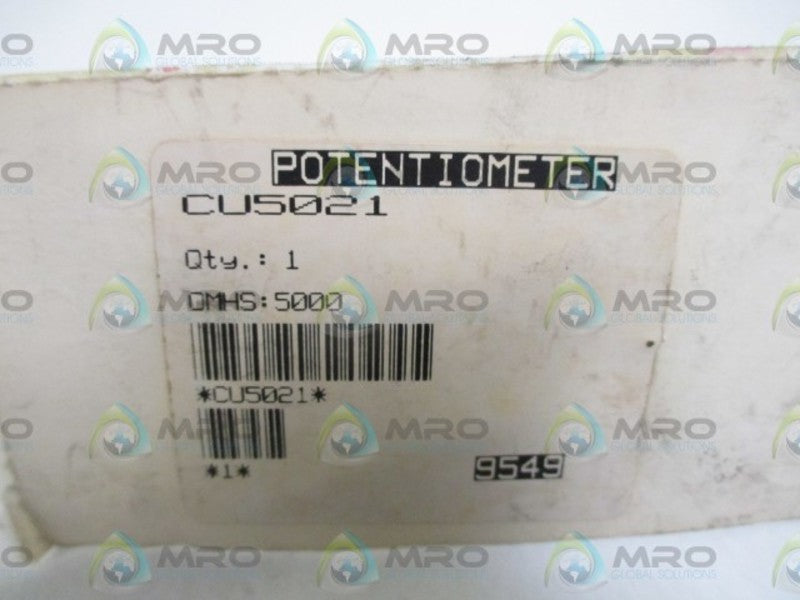 LOT OF 2 OHMITE CU5021 POTENTIOMETER *ORIGINAL PACKAGE*