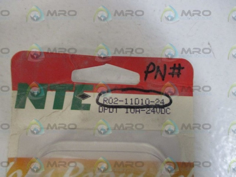 NTE R02-11D10-24 RELAY * ORIGINAL PACKAGE *