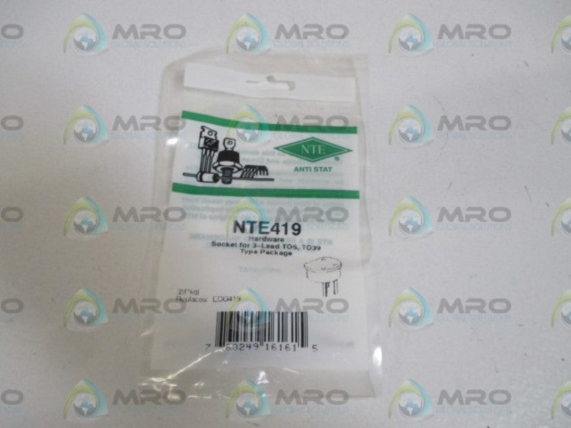 LOT OF 10 NTE NTE419 HARDWARE *NEW IN A FACTORY BAG*