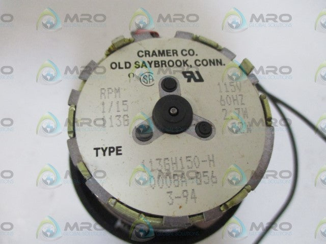 CRAMER 1136H150-H TIMING MOTOR * NEW NO BOX *