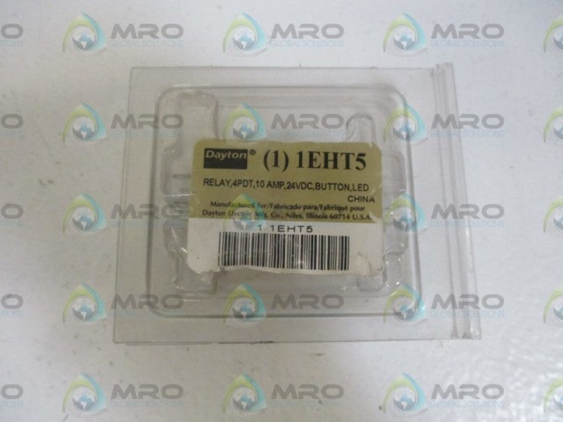 DAYTON 1EHT5 RELAY 24VDC * NEW IN ORIGINAL PACKAGE *