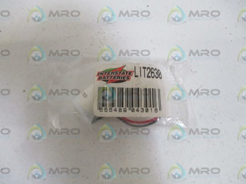 INTERSTATE BATTERIES LIT2630 BATTERY * NEW IN A FACTORY BAG *