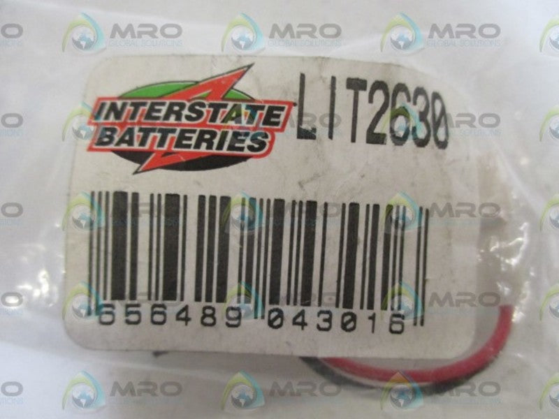 INTERSTATE BATTERIES LIT2630 BATTERY * NEW IN A FACTORY BAG *