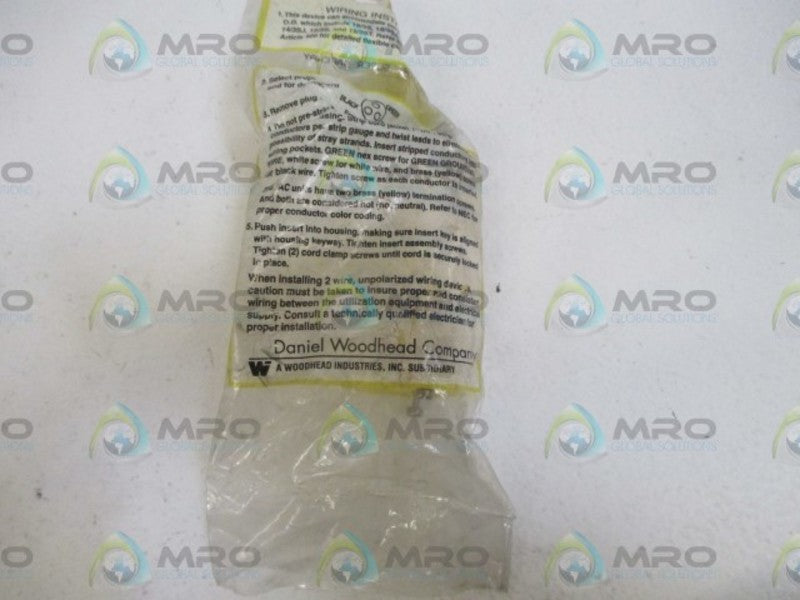 DANIEL WOODHEAD 2504 CONNECTOR * NEW IN A FACTORY BAG *