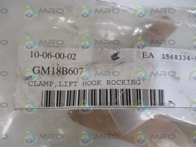 GM18B607 LIFT HOOK ROCKING CLAMP * NEW IN A BAG *