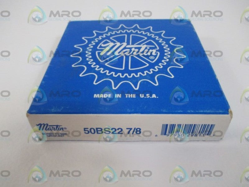 MARTIN 50BS22 SPROCKET 7/8"  NSMP