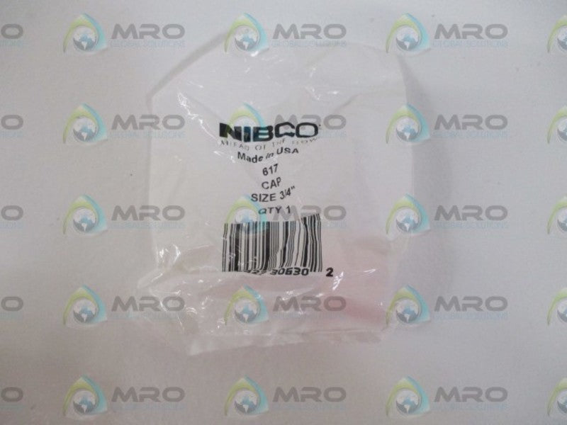 LOT OF 9 NIBCO 617 3/4" CAP *NEW IN A FACTORY BAG*