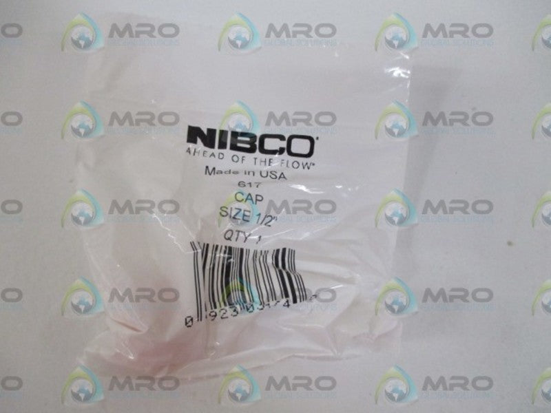 LOT OF 25 NIBCO U617 1/2" WROT COPPER PRESSURE TUBE CAP*NEW IN BOX*
