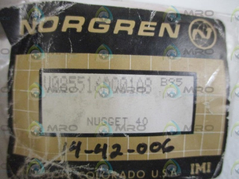 NORGREN V085116AQ01A8 SUB BASE KIT *NEW IN A FACTORY BAG*