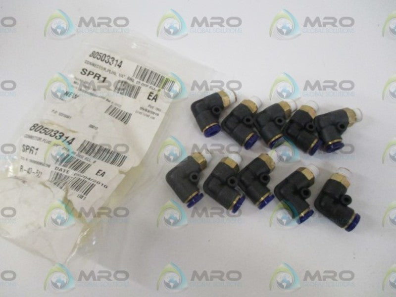 LOT OF 10 TEMPLEX INC. 00021 PLUG CONNECTOR *NEW IN A BAG*