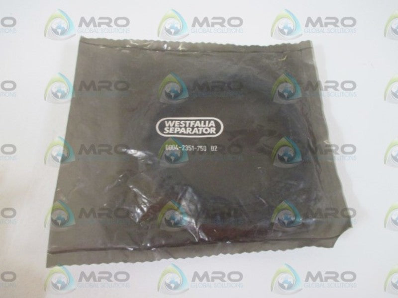 WESTFALIA 0004-2351-750 D2 O-RING * NEW IN A FACTORY BAG *