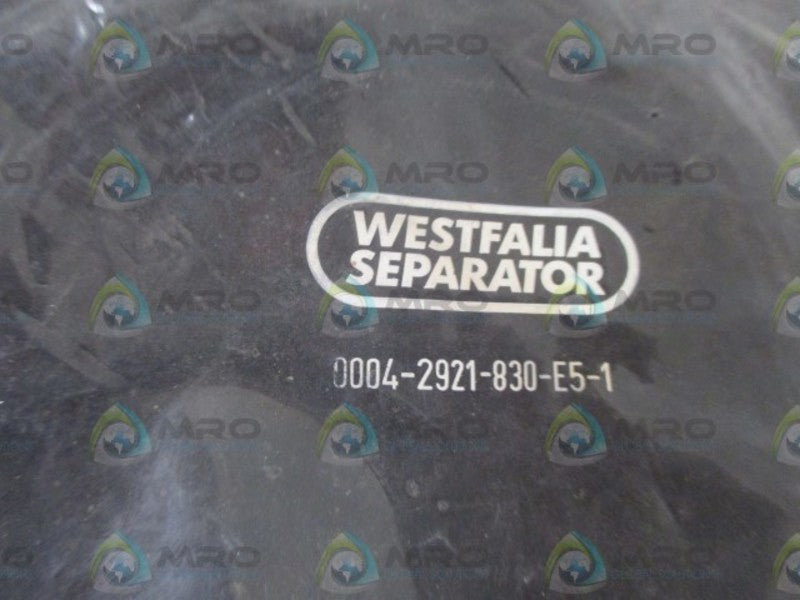 WESTFALIA 0004-2921-830-E5-1 O-RING * NEW IN A FACTORY BAG *