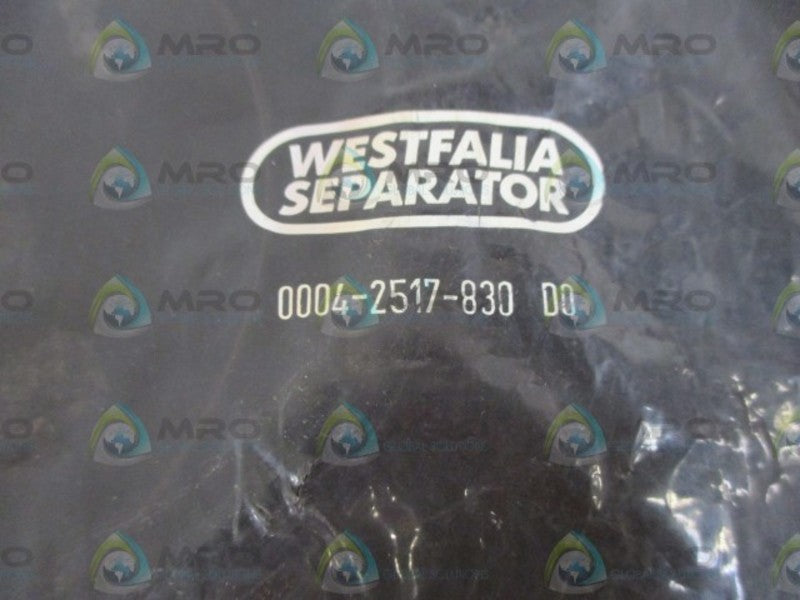 WESTFALIA 0004-2517-830 D0 O-RING * NEW IN A FACTORY BAG *