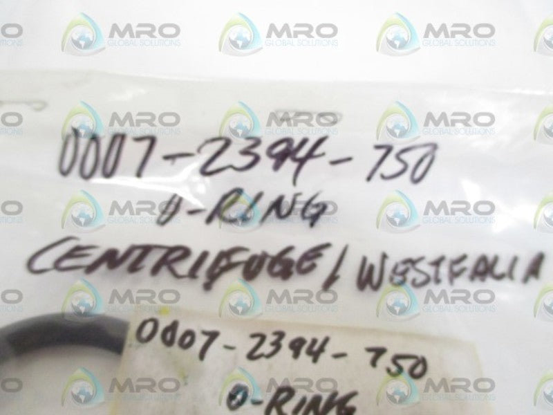 WESTFALIA 0007-2394-750 O-RING * NEW IN A BAG *