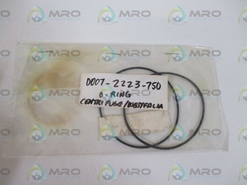 WESTFALIA 0007-2223-750 O-RING * NEW IN A BAG *