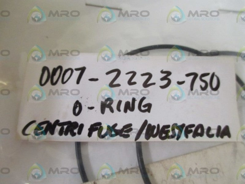 WESTFALIA 0007-2223-750 O-RING * NEW IN A BAG *