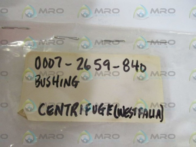 WESTFALIA 0007-2659-840 BUSHING * NEW IN A BAG *