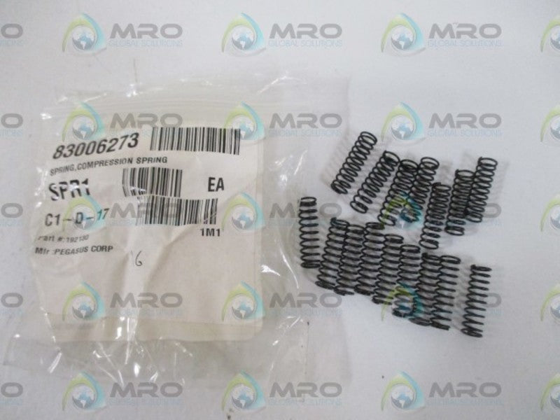 LOT OF 16 PEGASUS CORP. 192130 COMPRESSION SPRING *NEW IN A BAG*