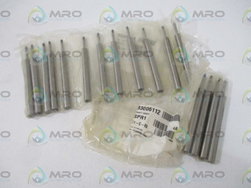 LOT OF 16 PEGASUS CORP. 208196 SHAFT *NEW  IN A BAG*