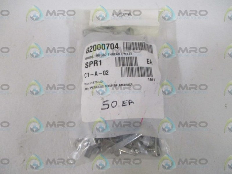 LOT OF 50 PEGASUS CORP. 275042 THREAD EYELET GUIDE *NEW IN A BAG*