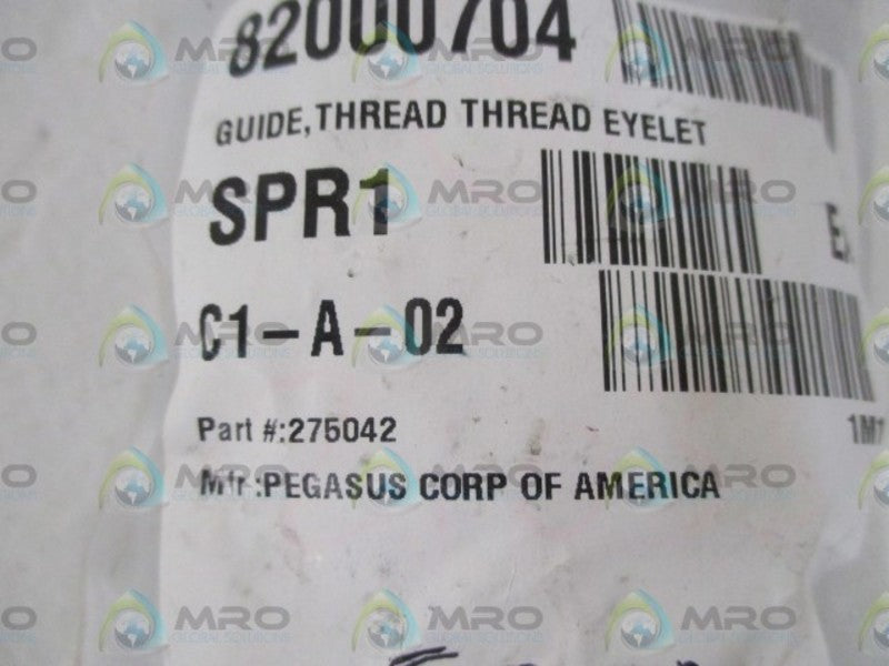 LOT OF 50 PEGASUS CORP. 275042 THREAD EYELET GUIDE *NEW IN A BAG*